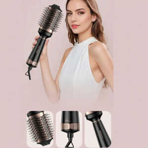 SOKANY HOT HAIR BRUSH 110V-1260W BLACK | SK-15055 - Image 