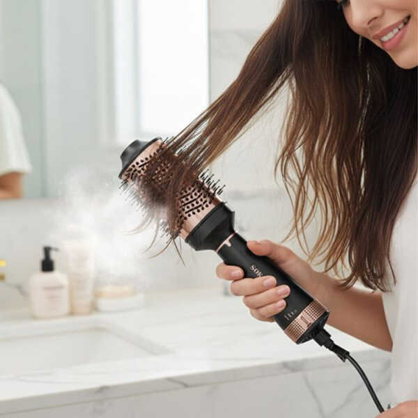 SOKANY HOT HAIR BRUSH 110V-1260W BLACK | SK-15055 - Image 