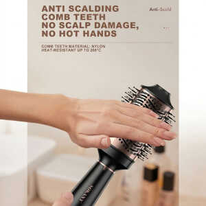 SOKANY HOT HAIR BRUSH 110V-1260W BLACK | SK-15055 - Image 