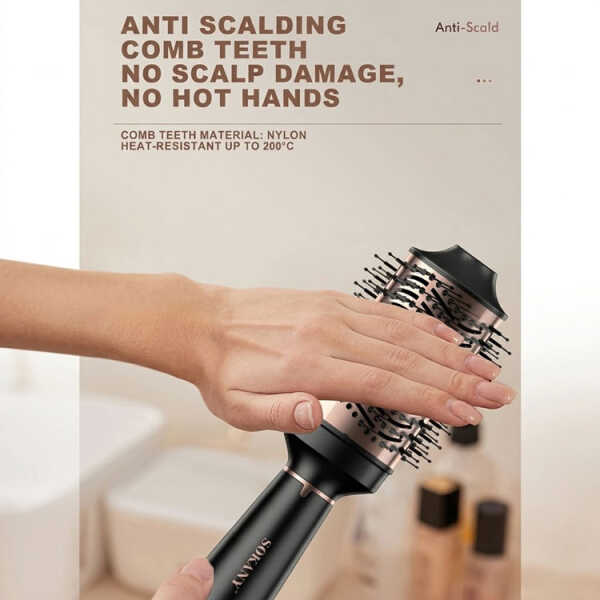 SOKANY HOT HAIR BRUSH 110V-1260W BLACK | SK-15055 - Image 