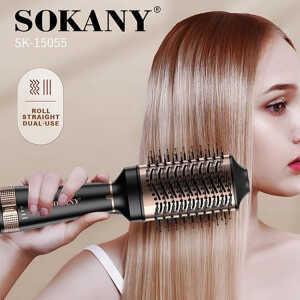 SOKANY HOT HAIR BRUSH 110V-1260W BLACK | SK-15055 - Image 