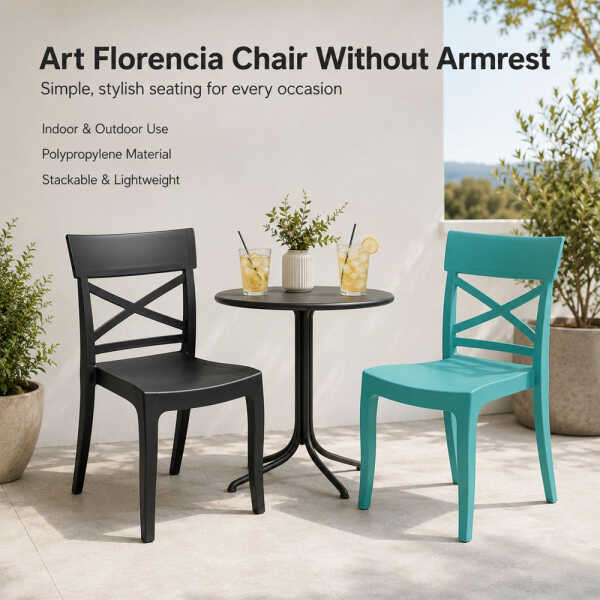 ART FLORENCIA CHAIR WITHOUT ARMREST | VARIETY - Image 