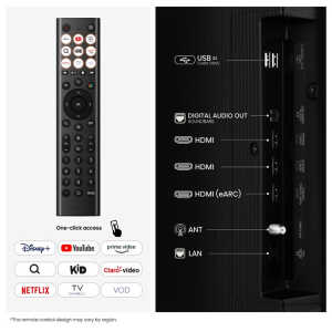 HISENSE 50" QLED 4K UHD SMART TV (2024) | 50QD5SV - Image 