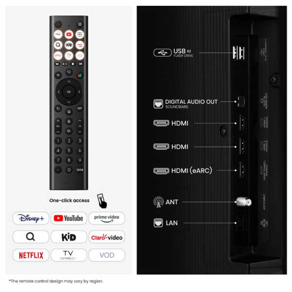 HISENSE 50" QLED 4K UHD SMART TV (2024) | 50QD5SV - Image 