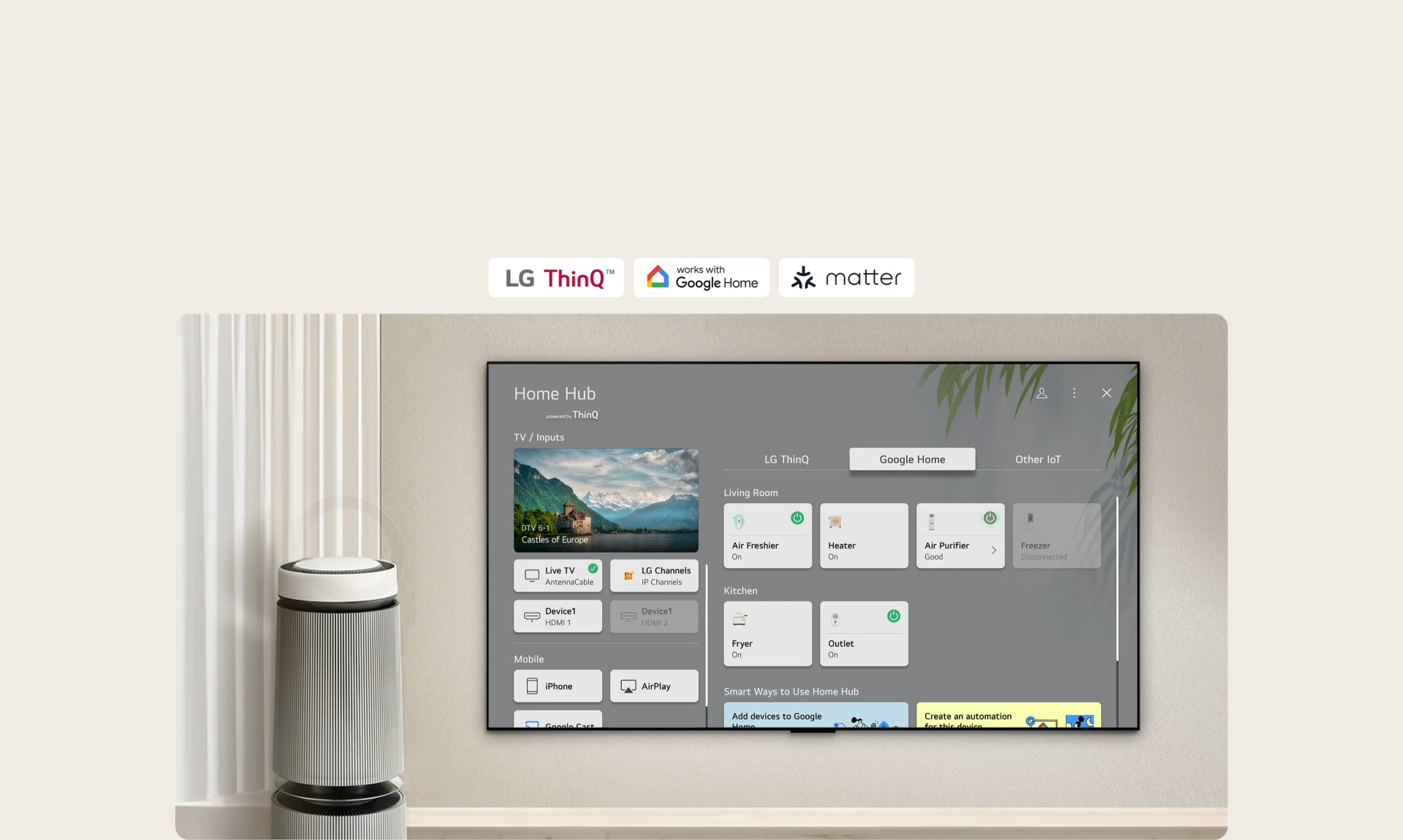LG 75" QNED 4K HDTV WITH AI