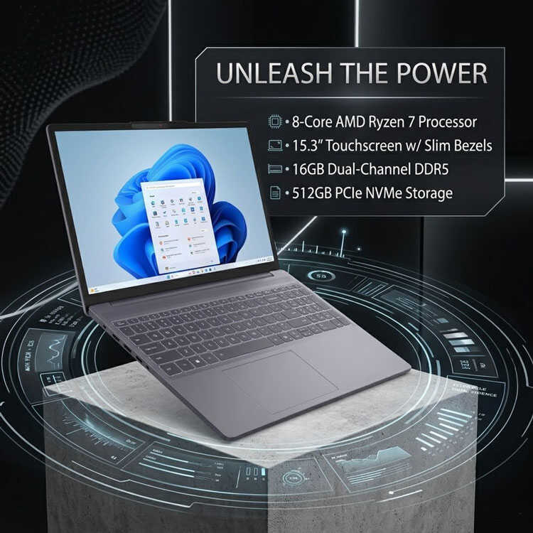 Lenovo IdeaPad Slim 3 Ryzen 7 specifications. (