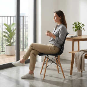 ART RIO CHAIR WITHOUT ARMREST | VARIETY - Image 