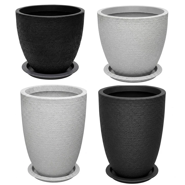 9870-9871-9872-9873 PLASTIC PLANT POT