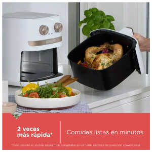 BLACK & DECKER 4.2L/ 4.4QT AIR FRYER W/ KNOBS WHITE | AFBD42-3WD - Image 