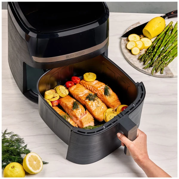 BLACK & DECKER 8.4QT PURIFRY™ AIR FRYER, BLACK | AFBD82-1BD - Image 