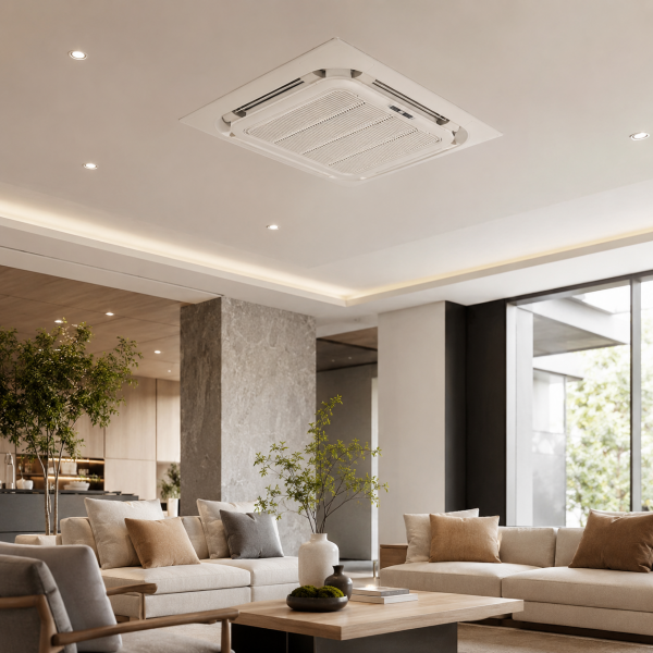 ADINA 60000BTU NON INVERTER CASSETTE AIR CONDITIONER GOLD SERIES 13 SEER 220V | AGO-T-CON6013/CSC6013 - Image 