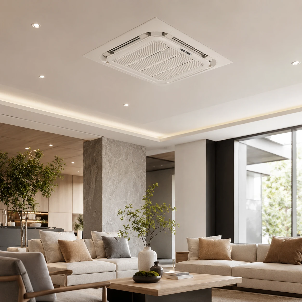 Adina 60000btu cassette air conditioner gold series 13 seer 220v
