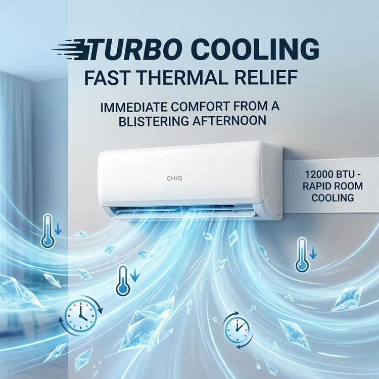 CHiQ air conditioner Turbo Cooling