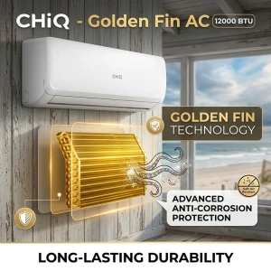 CHIQ 12000BTU AIR CONDITIONER NON INVERTER 110V | CH12K110 - Image 