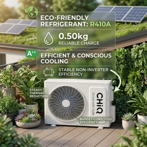 CHIQ 12000BTU AIR CONDITIONER NON INVERTER 220V | CH12K220 - Image 