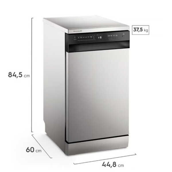 FRIGIDAIRE 18" BUILT-IN SILVER DISHWASHER | FHFF10E4MSBZG - Image 