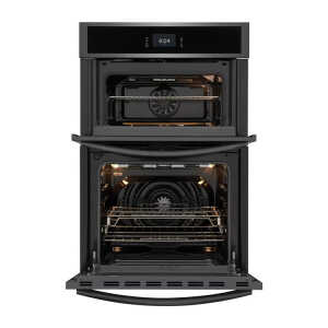 FRIGIDAIRE GALLERY 27" ELECTRIC WALL OVEN - MICROWAVE COMBINATION BLACK SS | GCWM2767AD - Image 