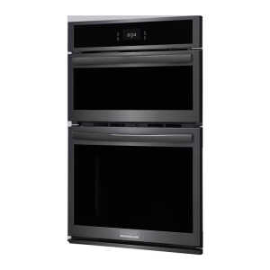 FRIGIDAIRE GALLERY 27" ELECTRIC WALL OVEN - MICROWAVE COMBINATION BLACK SS | GCWM2767AD - Image 