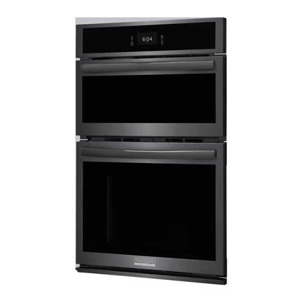 FRIGIDAIRE GALLERY 27" ELECTRIC WALL OVEN - MICROWAVE COMBINATION BLACK SS | GCWM2767AD - Image 