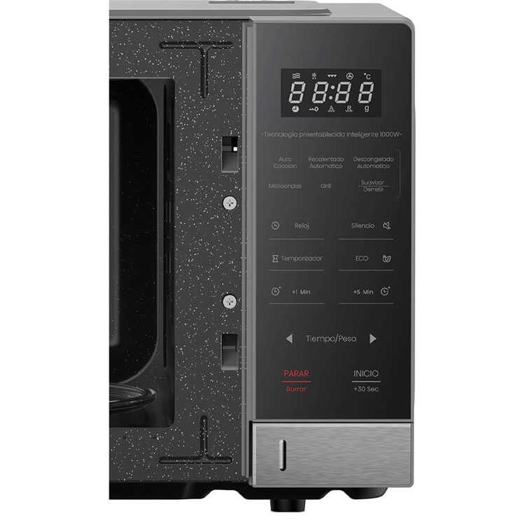 Hisense countertop microwave digital control panel buttons