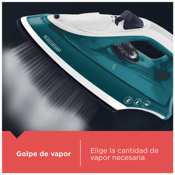 BLACK & DECKER STEAM IRON 250ML WATER TANK | IRBD365 - Image 