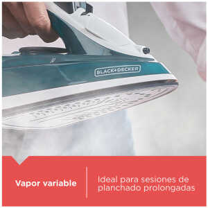 BLACK & DECKER STEAM IRON 250ML WATER TANK | IRBD365 - Image 