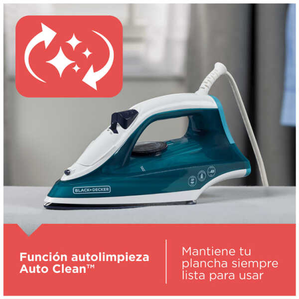 BLACK & DECKER STEAM IRON 250ML WATER TANK | IRBD365 - Image 