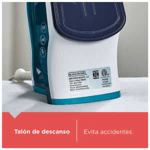 BLACK & DECKER STEAM IRON 250ML WATER TANK | IRBD365 - Image 