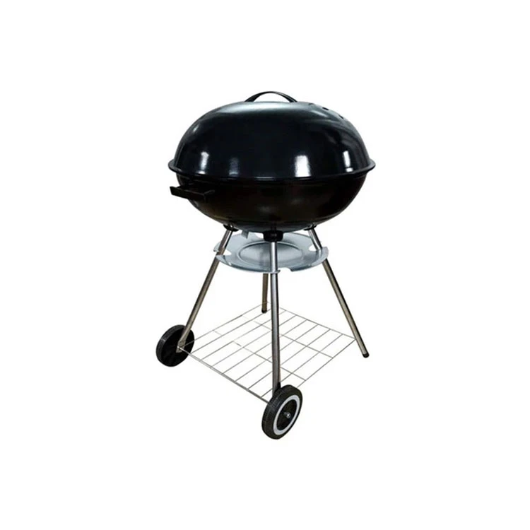 Compact Garden BBQ with Easy-Move Design