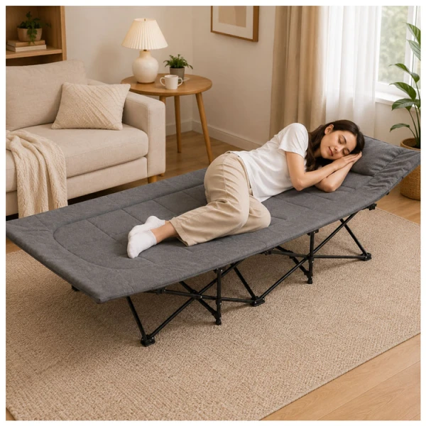 FOLDING BED GREY | PRIMO-P140197 - Image 
