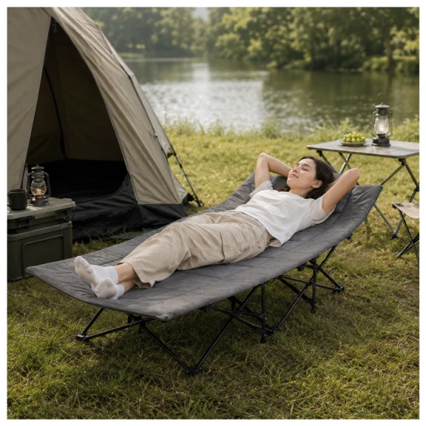 FOLDING BED GREY | PRIMO-P140197 - Image 