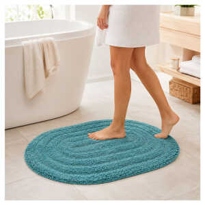 LOTUS COTTON 40X60CM DOOR MAT | PRIMO-P141632 - Image 