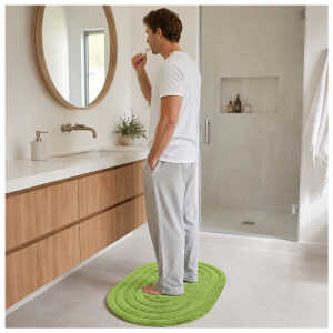 LOTUS COTTON 40X60CM DOOR MAT | PRIMO-P141632 - Image 