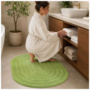 LOTUS COTTON 40X60CM DOOR MAT | PRIMO-P141632 - Image 