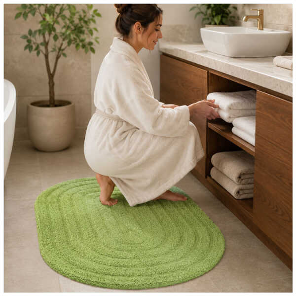 LOTUS COTTON 40X60CM DOOR MAT | PRIMO-P141632 - Image 