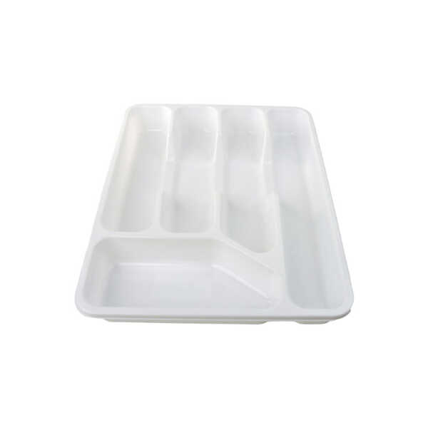 COMET PLASTIC CUTLERY TRAY WITH PROTECTIVE LID | PRIMO-P144194 - Image 