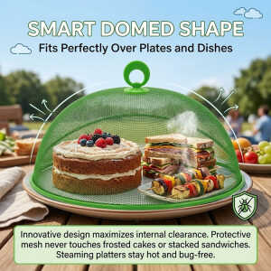 FOOD COVER DIA 35CM ASSORTED COLORS | PRIMO-P146503 - Image 