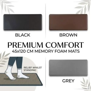 SOHO CARPETS MEMORY FOAM MAT 45X120CM ASSORTED COLORS | PRIMO-P14Y012 - Image 
