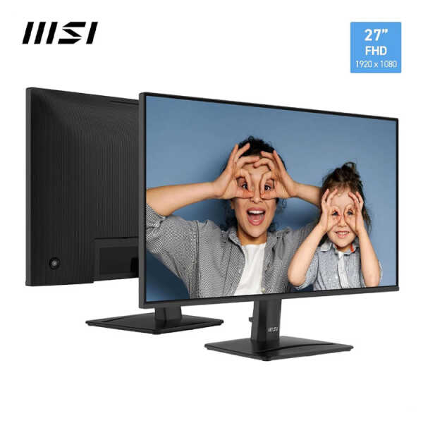 MSI PRO 27" FHD HDR 144HZ MONITOR BLACK | PRO-MP271-E14A - Image 