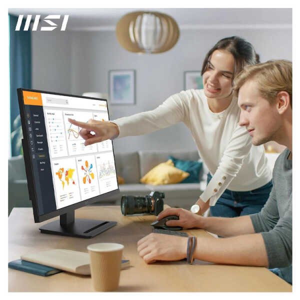 MSI PRO 27" FHD HDR 144HZ MONITOR BLACK | PRO-MP271-E14A - Image 
