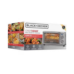 BLACK & DECKER 11L 4-SLICE TOASTER OVEN | TO4125-0SD - Image 