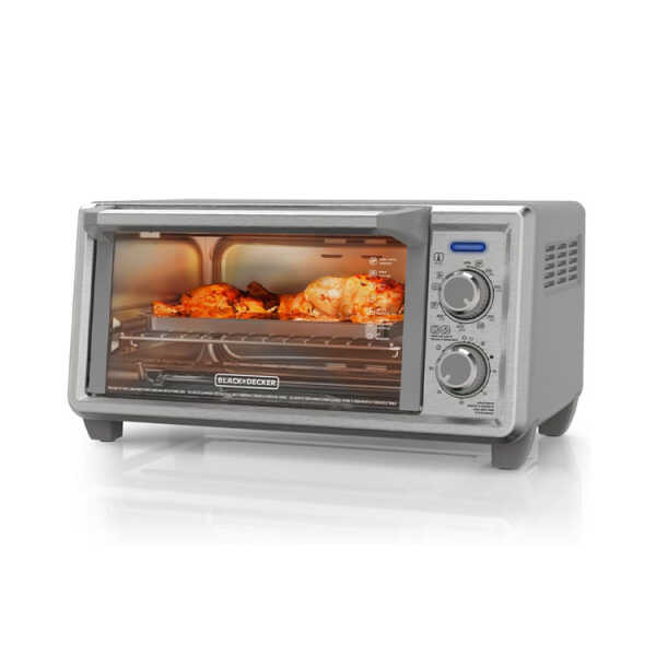 BLACK & DECKER 11L 4-SLICE TOASTER OVEN | TO4125-0SD - Image 