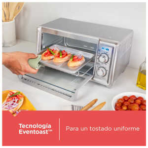BLACK & DECKER 11L 4-SLICE TOASTER OVEN | TO4125-0SD - Image 