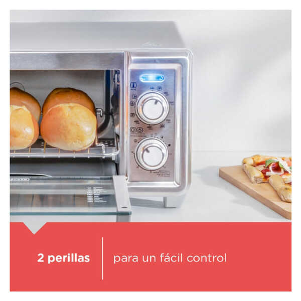 BLACK & DECKER 11L 4-SLICE TOASTER OVEN | TO4125-0SD - Image 