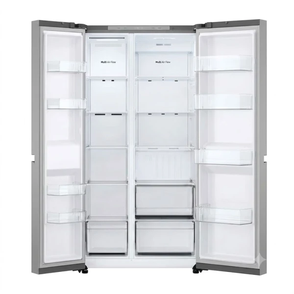 LG 23 CU.FT SBS W/ SMART INVERTER SS REFRIGERATOR | VS25BJNK - Image 