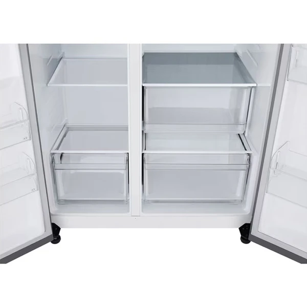 LG 23 CU.FT SBS W/ SMART INVERTER SS REFRIGERATOR | VS25BJNK - Image 