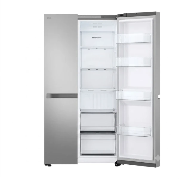LG 23 CU.FT SBS W/ SMART INVERTER SS REFRIGERATOR | VS25BJNK - Image 
