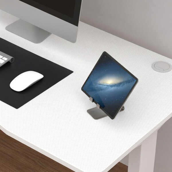 XTECH ELECTRIC SIT-STAND DESK W/ PERSONALIZED HEIGHT MEMORY WHITE | XTF-CD211 - Image 